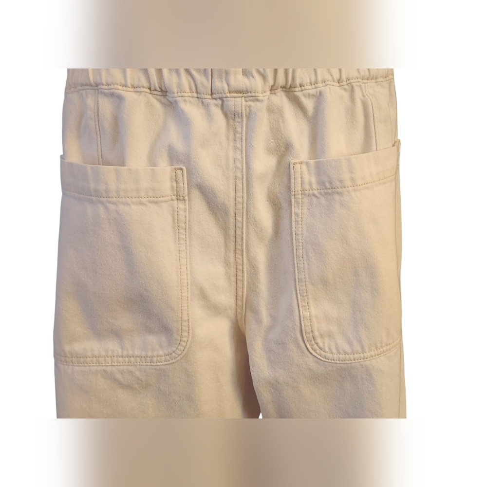 J Crew~Drawstring Denim~Women's Size 10 - Picture 3 of 9
